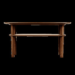 Umage Together Coffee Table - Sleek Rectangle - Dark Oak - thumbnail 2