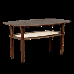 Umage Together Coffee Table - Sleek Rectangle - Dark Oak - thumbnail 1