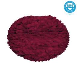 Umage Eos Feather Pendant Shade - Red - Large - 65cm with White Rosette Cord Set With or Without Cord Set: With White Rosette Cord Set