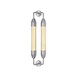 Umage Lemon Squeeze Wall Lamp - Double Colour: Polished Steel, Size: Short
