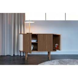 Umage reasures Sideboard/Drinks Cabinet - 2 Door -  Dark Oak/Sterling - thumbnail 3