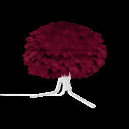 Umage Eos Tripod Table Lamp - Red Feather Eos Mini/White Base Tripod
