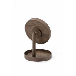 Wireworks Look Magnify Mirror - Walnut - thumbnail 3