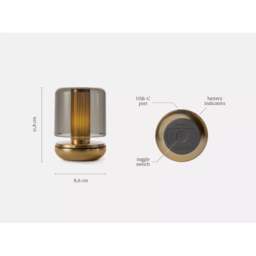 Humble Firefly Table Light - Gold - Frosted - thumbnail 7