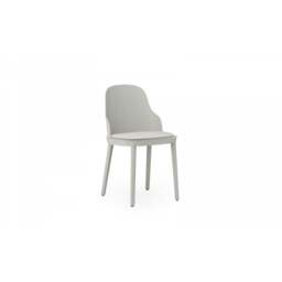 Normann Copenhagen Allez Chair - Warm Grey - Polypropylene Legs - Warm Grey/Canvas SJA 3988 Outdoor Upholstered Seat Colour: Warm Grey, Leg Colour: Po - thumbnail 2