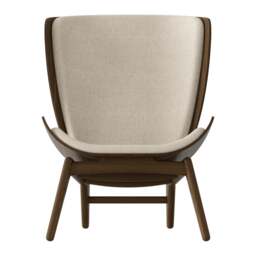 Umage The Reader Armchair - Dark Oak - White Sands Colour: White Sands - thumbnail 2