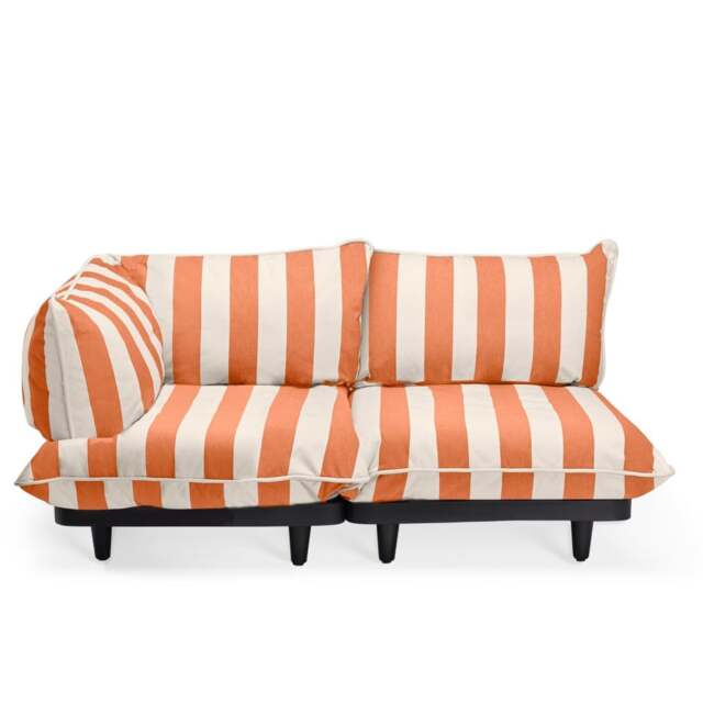 Fatboy Paletti Outdoor Set - Small Colour: Stripe Orange Creme (Left) - image 1