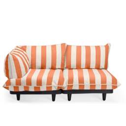 Fatboy Paletti Outdoor Set - Small Colour: Stripe Orange Creme (Left) - thumbnail 1
