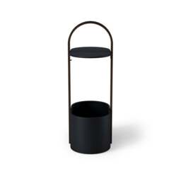 Umbra Bellwood Storage Side Table - Black/Walnut - thumbnail 5
