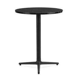 Normann Copenhagen Allez Round Cafe Table - 3 Leg - H75 O60 cm - Black Marble Tabletop Colour: Black (Marble)