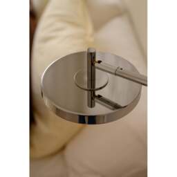 Umage Asteria Short Monochrome Wall Light - Polished Steel Colour: Polished Steel, Mounting: Not Hardwired - thumbnail 3