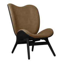 Umage A Conversation Piece Armchair - Tall - Black Oak - Sugar Brown Colour: Sugar Brown