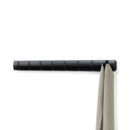 Umbra Flip 8 Hook Coat Rack - Black