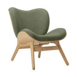Umage A Conversation Piece Armchair - Low - Oak - Morning Meadows Colour: Morning Meadows