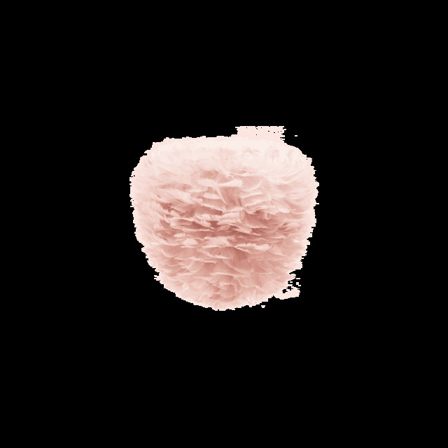Umage Eos Evia Feather Pendant Shade - Light Rose - Mini - 30cm With or Without Cord Set: Without Cord Set - image 1