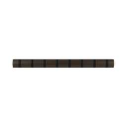 Umbra Flip 8 Hook Coat Rack - Black/Walnut - thumbnail 4