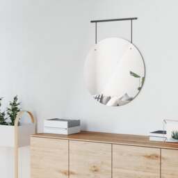 Umbra Exhibit Wall Mirror 24" - Black - thumbnail 3