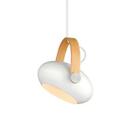 Halo Design DC Pendant Light - O 18cm - White Size:  18cm, Colour: White