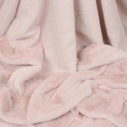 Helen Moore Luxury Faux Fur Long Wheat Pillow - Blossom Colour: Blossom - thumbnail 2