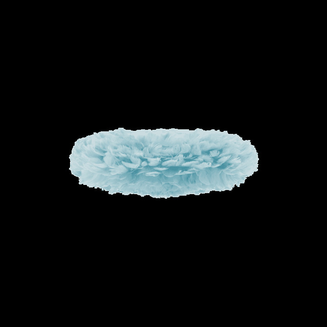 Umage Eos Esther Feather Pendant Shade - Light Blue - Mini with White Rosette Cord Set With or Without Cord Set: With White Rosette Cord Set - image 1