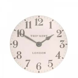 Thomas Kent Arabic Wall Clock - Shy Pink - 12&quot Size: 12&quot