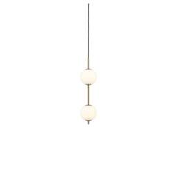 Umage Audrey Pendant Lamp - Brass - 2 Globe Colour: Brass, Size: 2 - thumbnail 2