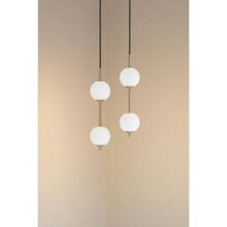 Umage Audrey Pendant Lamp - Brass - 2 Globe Colour: Brass, Size: 2 - thumbnail 4