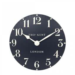 Thomas Kent Arabic Wall Clock - 12" - Ink Blue - thumbnail 1