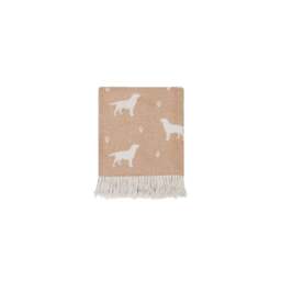 Remony Nature Merino Lambswool Throw - Labrador - Bran