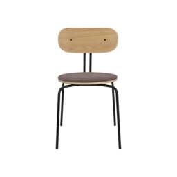 Umage Curious Dining Chair - Oak - Black Legs - Monrose Cushion Leg Colour: Black Legs, Colour: Monrose - thumbnail 3