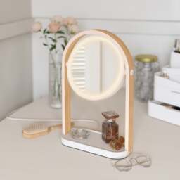 Umbra Bellwood Vanity LED Mirror - White/Natural - thumbnail 2