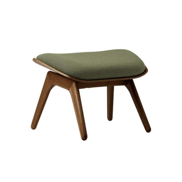 Umage The Reader Ottoman - Dark Oak - Morning Meadows Colour: Morning Meadows - image 1