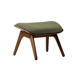 Umage The Reader Ottoman - Dark Oak - Morning Meadows Colour: Morning Meadows - thumbnail 1