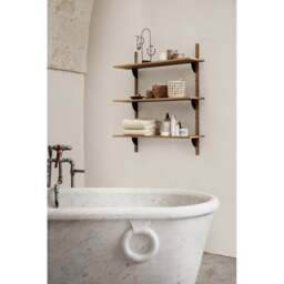 Ferm Living Off-white Ceramic Basket - Small - thumbnail 4