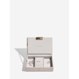 Stackers Faux Leather Mini Jewellery Box - Set of 2 Colour: Taupe - thumbnail 3