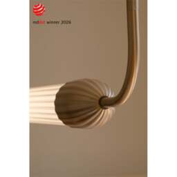 Umage Lemon Squeeze Linear Pendant Lamp Colour: Plated Brass - thumbnail 3