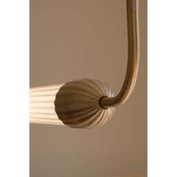 Umage Lemon Squeeze Linear Pendant Lamp Colour: Plated Brass - thumbnail 7