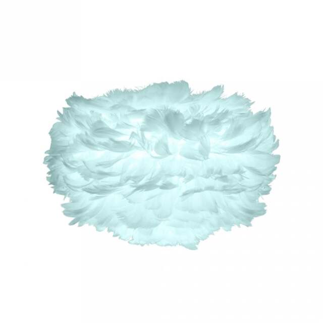 Umage Eos Feather Pendant Shade - Light Blue - Mini - 35cm With or Without Cord Set: Without Cord Set - image 1