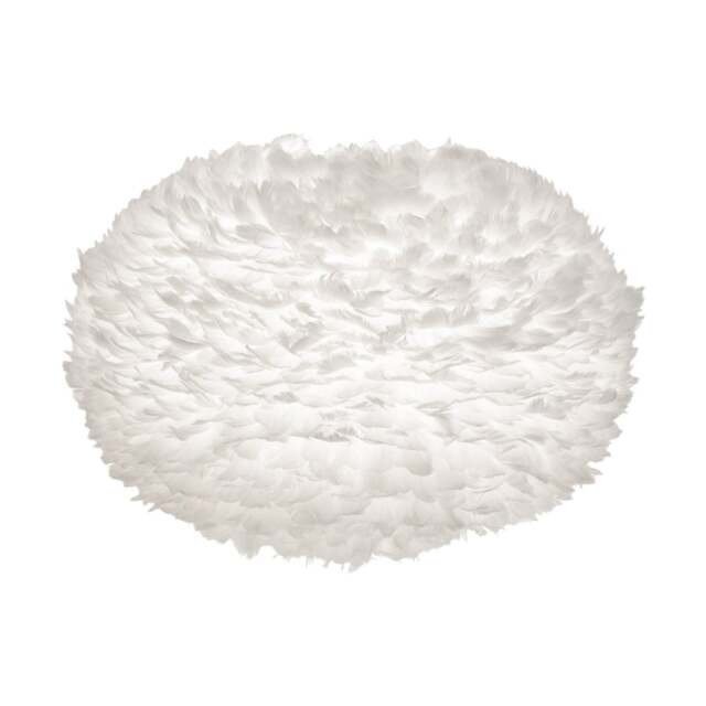 Umage Eos Feather Pendant Shade - White - XL - 75cm With or Without Cord Set: Without Cord Set