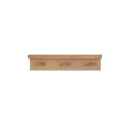Garden Trading Hambledon Peg Shelf - Natural - Small - 3 Pegs Size: Small - thumbnail 2