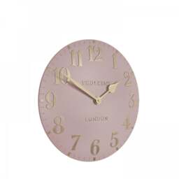 Thomas Kent Arabic Wall Clock - 12" - Blush Pink - thumbnail 1