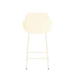 Normann Copenhagen Form Bar Armchair - 75cm - Cream Shell Colour: Cream - thumbnail 4