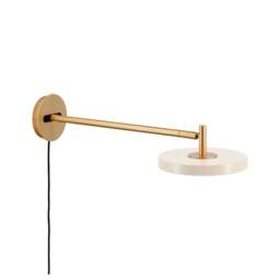 Umage Asteria Wall Light - Long - Pearl White Colour: Pearl White, Mounting: Not Hardwired - thumbnail 2