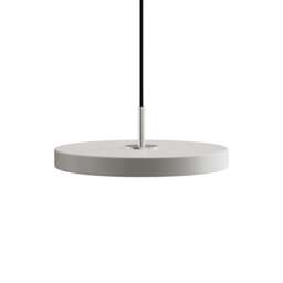 Umage Asteria Mini Pendant Light - Nuance Mist (plus steel detail) Asteria Detail: Steel