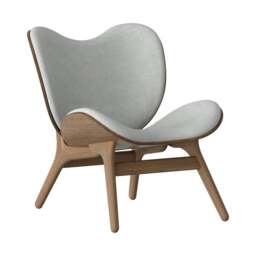Umage A Conversation Piece Armchair - Low - Dark Oak - Sterling Colour: Sterling