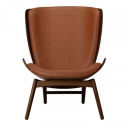 Umage The Reader Armchair - Dark Oak - Hope Leather Cognac Wood: Dark Oak, Colour: Cognac - thumbnail 2