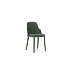 Normann Copenhagen Allez Chair - Park Green - Polypropylene Legs - Park Green/MLF29 Indoor Upholstered Seat Colour: Park Green, Leg Colour: Polypropyl - thumbnail 2