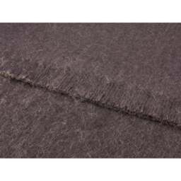Bronte By Moon Luxury Mohair Throw - Plum Colour: Plum - thumbnail 2