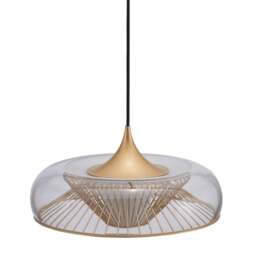 Umage Chordis Lampshade - With Plated Brass Cord Set Pro colour cordset: Plated Brass Cord Set Pro
