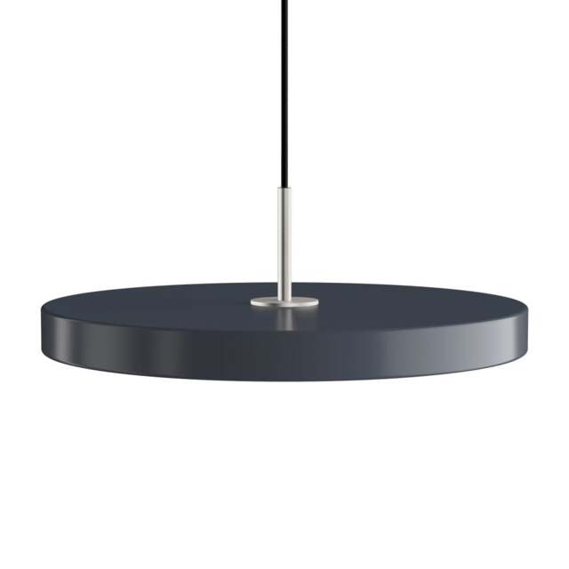 Umage Asteria Plus Pendant Lamp - Anthracite Grey - Medium - Steel Top Colour: Anthracite Grey, Size: Medium, Style: Steel - image 1